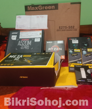 Ryzen 5600G Gaming PC বিক্রি হবে,টপ কন্ডিশন আছে